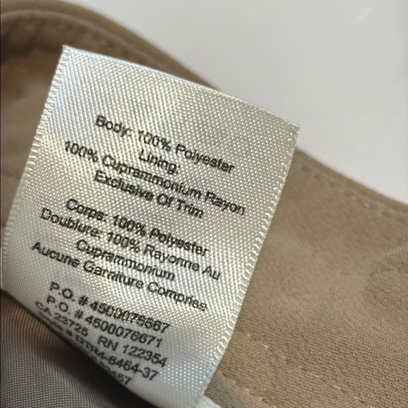 Aritzia Wilfred Allant Trousers Tan Relaxed Fit Size 6 - Picture 8 of 11